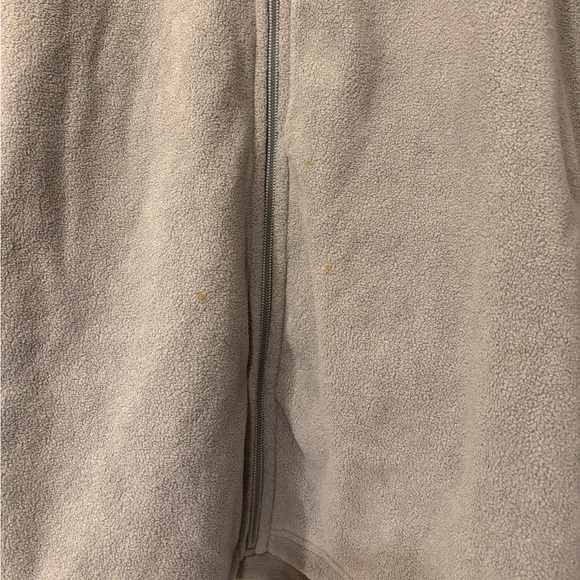 Disneyland Grey Fuzzy Zip Up Jacket - Picture 2 of 7